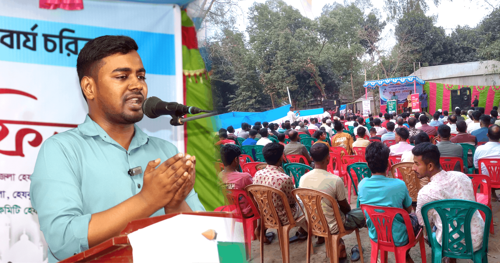 বাধা উপেক্ষা করে সিরাজগঞ্জে হেযবুত তওহীদের ইফতার মাহফিল অনুষ্ঠিত